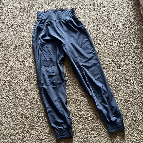 Boys & Girls Blue Parachute Fit Denim Pants